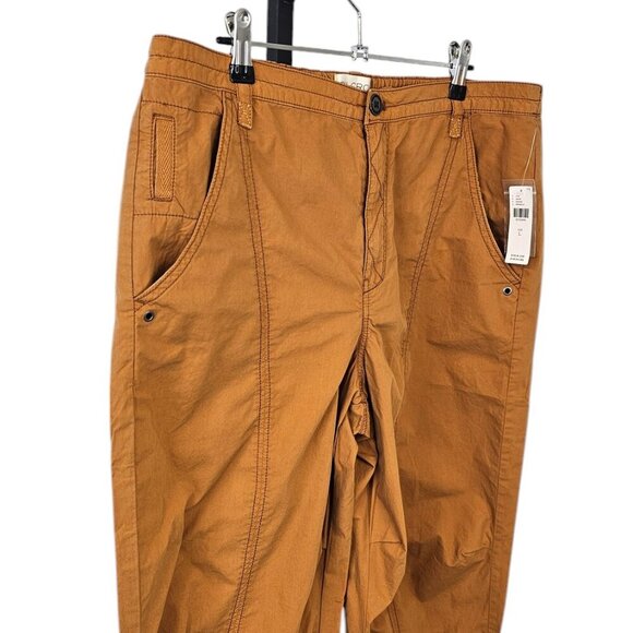 Anthropologie Pilcro Womens Tactical Utility Pants Size Large Tie Bottom NWT - Picture 5 of 11